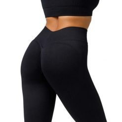 Legginsy treningowe damskie Carpatree Elite. Czarne bielizna sportowa damska Carpatree, bez wzorów. Za 156.99 zł.