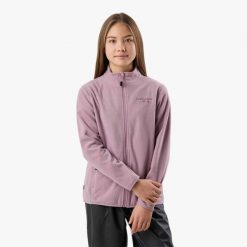 Bluza Polarowa Rozpinana Hiking Junior Swedemount Tromsö. Fioletowe bluzy damskie SWEDEMOUNT, na zimę, bez wzorów, z polaru, bez kaptura, narciarskie. Za 149.99 zł.