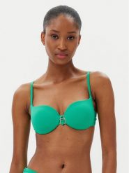 Selmark Góra od bikini BL417 Zielony. Zielone bikini Selmark, bez wzorów, z syntetyku. Za 149.99 zł.