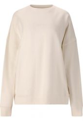Oversized bluza z okrągłym dekoltem dla kobiet Athlecia Gidon. Szare bluzy damskie Athlecia, uniwersalny, bez wzorów, z bawełny, eleganckie, bez ramiączek, bez kaptura. Za 224.00 zł.