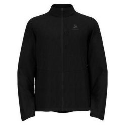 Kurtka męska Odlo ZEROWEIGHT Jacket. Czarne kurtki męskie ODLO, m, bez wzorów, sportowe, bez kaptura. Za 438.46 zł.