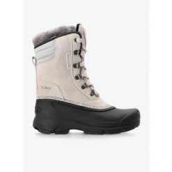 Buty zimowe damskie CMP Kinos WP. Czerwone obuwie trekkingowe damskie CMP, bez zapięcia. Za 354.99 zł.