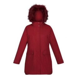Kurtka Parka Ocieplana Przeciwdeszczowa Damska Sabinka. Czerwone parki damskie Regatta, xl, bez wzorów, bez kaptura. Za 172.99 zł.