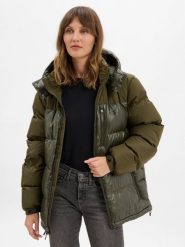 Polo Ralph Lauren Męska kurtka puchowa Mężczyźni zielony jednolity, L. Zielone kurtki męskie Polo Ralph Lauren, l, bez wzorów, z puchu, sportowe, bez kaptura. Za 1,599.95 zł.