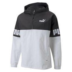 Kurtka Puma Power. Czarne kurtki męskie Puma, s, bez wzorów, sportowe, z kapturem. Za 225.65 zł.