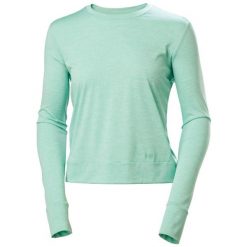 Bluza damska Helly Hansen Slav. Niebieskie bluzy damskie Helly Hansen, xs, bez wzorów, z materiału, bez ramiączek, bez kaptura. Za 225.00 zł.