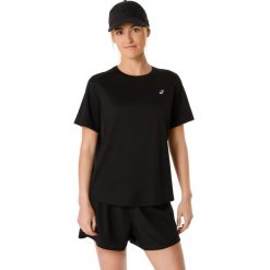 Koszulka damska Asics Core. Czarne bluzki damskie Asics, bez wzorów, bez ramiączek. Za 166.00 zł.