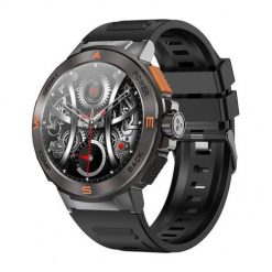 Smartwatch BlitzWolf BW-AT5 (czarny). Czarne smartbandy BlitzWolf, z aplikacjami. Za 229.00 zł.