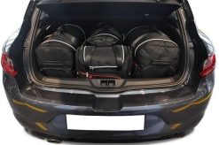 Torby Do Bagażnika Renault Megane Hatchback 2016+ 4Szt Kjust. Czarne torby podróżne damskie KJUST, bez wzorów, z kauczuku. Za 1,151.00 zł.