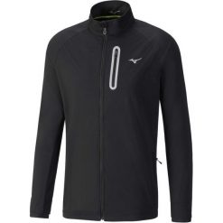 Mizuno męska kurtka Alpha Softshell Jkt/Black S. Czarne kurtki sportowe męskie Mizuno, m, bez wzorów, z softshellu, bez kaptura, na fitness i siłownię. W wyprzedaży za 315.00 zł.