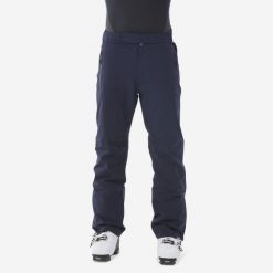 Spodnie narciarskie męskie Wedze 900. Niebieskie spodnie sportowe męskie WED'ZE, l, bez wzorów, z materiału, narciarskie. W wyprzedaży za 399.99 zł.