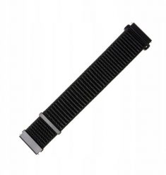 Fixed Nylonowy pasek FIXED Nylon Strap s Quick Release 20mm pro smartwatch czarny. Czarne zegarki smartwatch Fixed, bez wzorów, z nylonu. Za 44.00 zł.