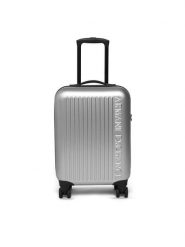 Armani Exchange Walizka kabinowa XW002233 AF21472 M8104 Złoty. Żółte walizki damskie Armani Exchange, bez wzorów, z tworzywa sztucznego. Za 909.99 zł.