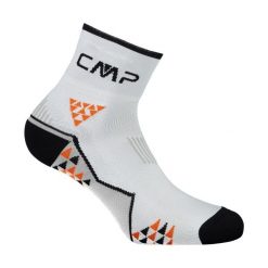 Skarpetki trailowe CMP SKINLIFE bakteriostatyczne włókno techniczne. Białe skarpetki damskie CMP, bez wzorów, z włókna. Za 49.99 zł.