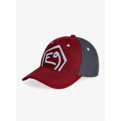 Czapka z daszkiem E9 Jim - red. Niebieskie czapki damskie E9, bez wzorów. Za 118.99 zł.