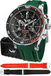 Zegarek Vostok Europe Zegarek męski Vostok Europe 6S21-511A771SG zielony. Zielone zegarki męskie Vostok Europe, bez wzorów. Za 3,820.00 zł.