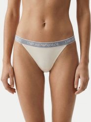 Emporio Armani Underwear Komplet stringów EW000405 AF19026 M0082 Biały. Białe majtki damskie Emporio Armani Underwear, z bawełny. Za 209.99 zł.