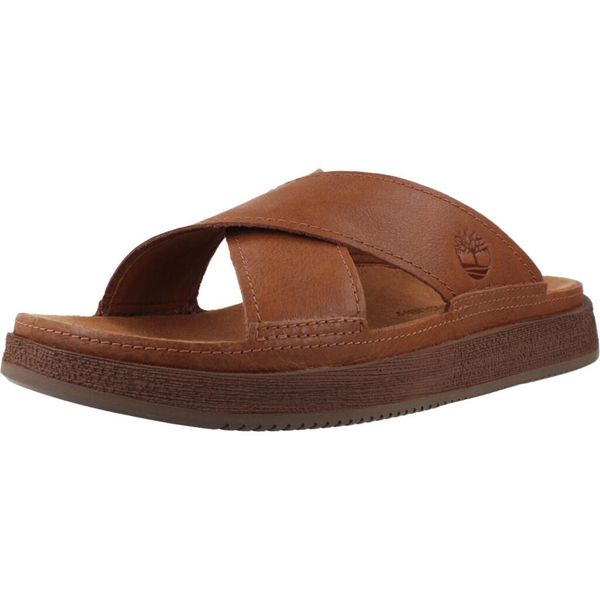 Sandały TIMBERLAND TB0A2M17EM61 Brązowy. Brązowe buty zimowe męskie Timberland, bez wzorów, ze skóry, bez zapięcia. Za 351.99 zł.
