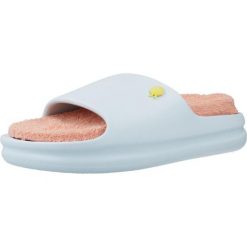 Sandały HOT POTATOES GILL Niebieski. Niebieskie sandały damskie HOT POTATOES, bez wzorów, z syntetyku, bez obcasa, bez zapięcia. Za 149.00 zł.