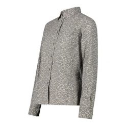 Koszula damska turystyczne CMP 34S6156. Szare koszule damskie CMP, s, bez wzorów, sportowe, bez kołnierzyka, bez ramiączek. Za 261.30 zł.