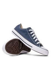 Trampki Converse Chuck Taylor All Star Ox Granatowe (M9697C). Niebieskie trampki i tenisówki damskie Converse, bez wzorów, z gumy, bez zapięcia. Za 249.99 zł.