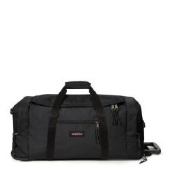 Torba podróżna Eastpak Leatherface M Plus. Czarne torby podróżne damskie Eastpak, bez wzorów, z materiału. Za 691.50 zł.