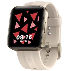 Smartwatch zegarek sportowy z GPS Maimo Watch Flow WT2106. Żółte zegarki męskie MAIMO, bez wzorów. Za 399.00 zł.