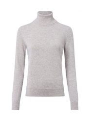 Franco Callegari Sweter z kaszmiru Kobiety Kaszmir szary, L. Szare swetry nierozpinane damskie Franco Callegari, l, bez wzorów, z kaszmiru, bez kołnierzyka, bez ramiączek. Za 499.95 zł.