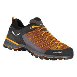Buty trekkingowe Salewa MS MTN Trainer Lite. Brązowe trekkingi męskie Salewa, na lato, z gumy, bez zapięcia. Za 832.00 zł.
