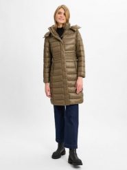 JOOP! Pikowany płaszcz Kobiety brązowy|złoty, 36. Brązowe płaszcze damskie JOOP!, bez wzorów, eleganckie, bez kołnierzyka, bez kaptura. Za 949.95 zł.