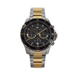 Zegarek Tommy Hilfiger. Szare zegarki męskie Tommy Hilfiger, bez wzorów, srebrne. Za 749.99 zł.