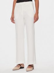 Marella Spodnie materiałowe Child 2413131061200 Écru Regular Fit. Spodnie materiałowe damskie Marella, bez wzorów, z materiału. Za 339.99 zł.