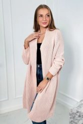 Sweter z rękawami typu nietoperz pudrowy róż. Czerwone swetry nierozpinane damskie KESI, l, bez wzorów, z wełny, bez kołnierzyka, plus size, bez ramiączek. Za 178.78 zł.