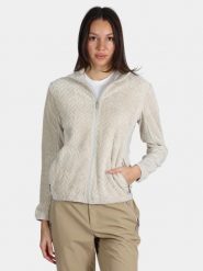 Sweter Damski Luhta Ikaala. Brązowe swetry nierozpinane damskie Luhta, na jesień, s, bez wzorów, z materiału, eleganckie, bez kołnierzyka, bez ramiączek. Za 297.75 zł.