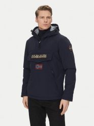 Napapijri Kurtka anorak Rainforest Pocket 2 NP0A4GMD Granatowy Regular Fit. Niebieskie kurtki męskie Napapijri, m, bez wzorów, z syntetyku, bez kaptura. Za 849.99 zł.