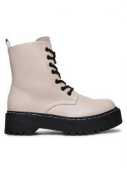 Jenny Fairy Trzewiki WSD1916-01M Czerwony. Czerwone botki damskie Jenny Fairy, bez wzorów, ze skóry, bez obcasa, na płaskiej podeszwie, bez zapięcia. Za 139.99 zł.