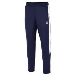 Spodnie sportowe męskie Fila Pant Jan. Niebieskie spodnie sportowe męskie Fila, m, bez wzorów, z dresówki, trekkingowe. Za 397.00 zł.
