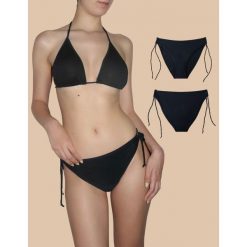 Bikini strój kąpielowy TEEN brazylijskie bikini menstruacyjne Bimba 2-pak. Czarne bikini ANAISSA, l, bez wzorów, z poliamidu. W wyprzedaży za 300.00 zł.