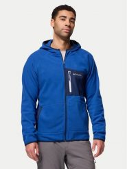 Columbia Polar Fast Trek™ 2135701 Niebieski Regular Fit. Niebieskie bluzy sportowe męskie Columbia, m, bez wzorów, z polaru, bez kaptura. Za 329.99 zł.