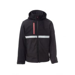 Kurtka przeciwdeszczowa z kapturem Payper Wear Wise. Czarne kurtki męskie PAYPER WEAR, m, bez wzorów, z nylonu, sportowe, z kapturem. Za 409.00 zł.