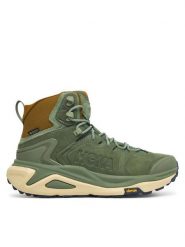 Hoka Trekkingi Kaha 3 GTX GORE-TEX 1162530 Zielony. Zielone botki męskie HOKA, bez wzorów, z gore-texu, bez obcasa, bez zapięcia. Za 1,099.00 zł.