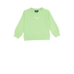 Bluza z bawełna z ściągacze na co dzień na siłownię. Zielone bluzy damskie LEONE 1947 APPAREL, bez wzorów, z bawełny, sportowe, bez ramiączek, bez kaptura. W wyprzedaży za 89.72 zł.