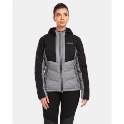 Damska kurtka ocieplana Kilpi TEVERY-W. Czarne kurtki sportowe damskie Kilpi, l, bez wzorów, z puchu, bez ramiączek, bez kaptura, trekkingowe. Za 504.68 zł.