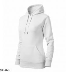 Cape Free - ADLER - Cape Free - Bluza damska, 320 g/m2, 65 % bawełna, 35 % poliester - biały S. Białe bluzy damskie MALFINI, m, bez wzorów, z bawełny, bez ramiączek, bez kaptura. Za 144.49 zł.