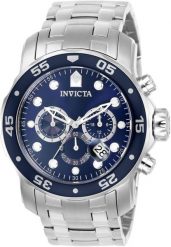 Zegarek Invicta Męski Zegarek Invicta Pro Diver 0070 (48 mm). Zegarki męskie Invicta, bez wzorów. Za 706.99 zł.