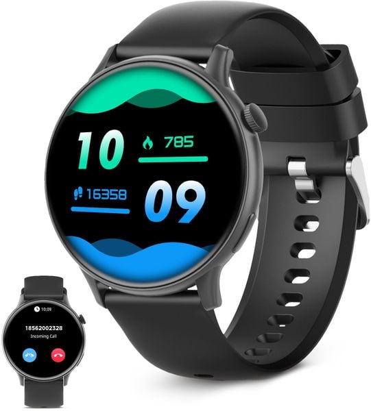 Ksix Smartwatch CORE 2, Black. Czarne zegarki smartwatch KSIX, bez wzorów. Za 318.55 zł.