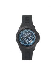 Plein Sport Zegarek Touchdown Camo PSFBA0523 Czarny. Czarne, analogowe zegarki męskie Plein Sport, bez wzorów. Za 539.99 zł.