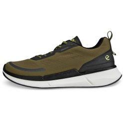 Buty do chodzenia męskie Ecco Sneaker Biom 2.2 Low. Czarne buty zimowe męskie ecco, bez wzorów, z materiału, bez obcasa, bez zapięcia. Za 822.00 zł.