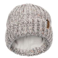 Czapka Unisex Drifter Beanie. Szare czapki damskie Trespass, na zimę, bez wzorów, sportowe. Za 61.99 zł.