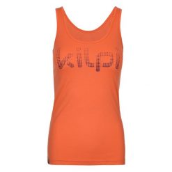 Damski top funkcjonalny Kilpi KALAHARI-W. Czerwone topy damskie Kilpi, l, bez wzorów, sportowe, bez kołnierzyka, bez ramiączek. Za 91.56 zł.